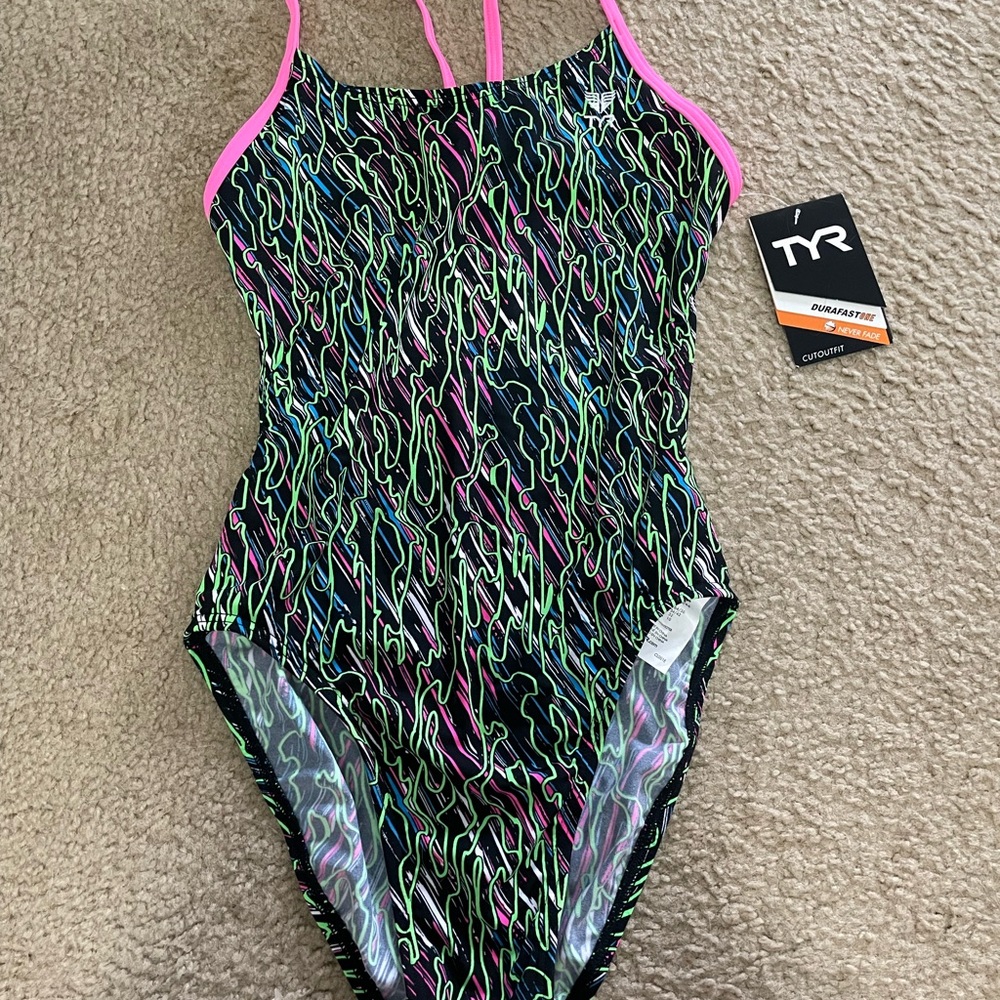 TYR Multicolor Swimsuit - Picture 5 of 7